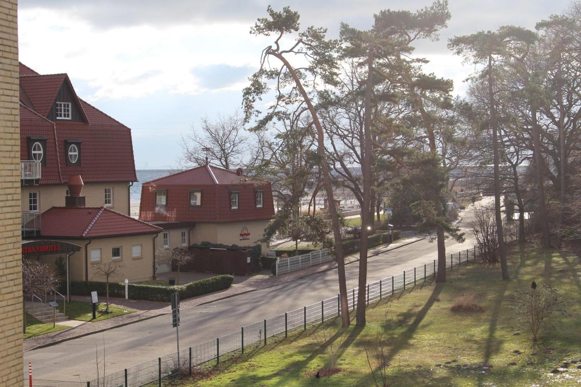 Strandschloss Strandkoje-Ostseeblick Groemitz Luaran gambar
